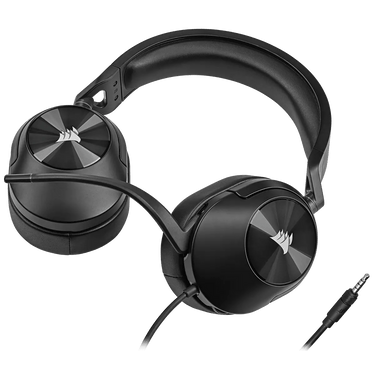 LXINDIA headphone Corsair HS55 SURROUND Wired Gaming Headset — Carbon