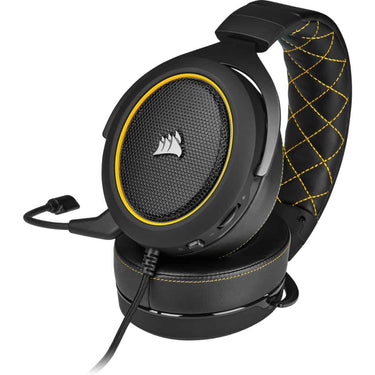 LXINDIA headphone Corsair HS60 PRO SURROUND Gaming Headset — Yellow