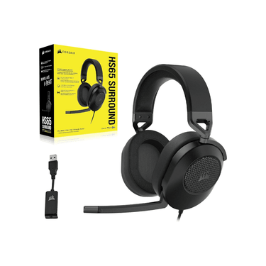 LXINDIA headphone Corsair HS65 Surround Wired (Carbon)