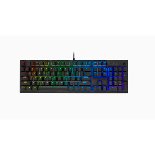 LX INDIA Keyboards Corsair K60 RGB Pro Cherry USB Mechanical Key Switches, Backlighting Gaming Keyboard - Black