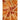 LXINDIA Curtains Cortina 2 Piece Floral Design Panel Eyelet Polyester Door Curtains 7 Feet Orange