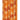 LXINDIA Curtains Cortina 2 Piece Floral Design Panel Eyelet Polyester Door Curtains 7 Feet Orange