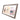 LX INDIA photo frame Cortina Wooden Designer Photo Frame Grey