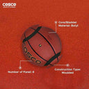 LXINDIA Basket Ball Cosco Slamdunker Rubber Basketball Size 7 Professional Basket Ball