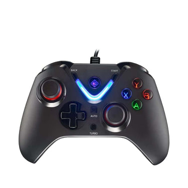 LXINDIA Gaming Pad Cosmic Byte ARES Wired Controller (Black)