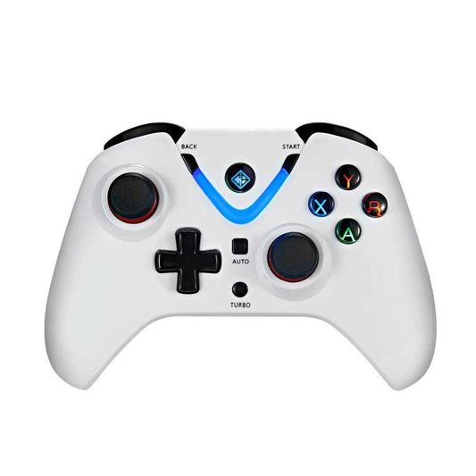 LXINDIA Gaming Pad Cosmic Byte ARES Wireless Controller( white)