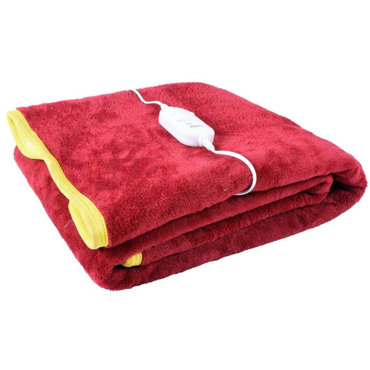 LX INDIA Electric Blanket Cozyland Premium Shock Proof and Heating Electric Single Bed Warmer