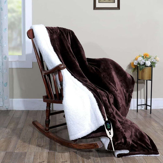 LX INDIA Electric Blanket cozyland Present Gold Range Digital Electric Bed Warmer