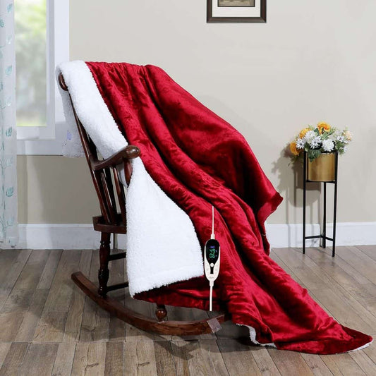 LX INDIA Electric Blanket cozyland Present Platinum Range Digital Electric Bed Warmer
