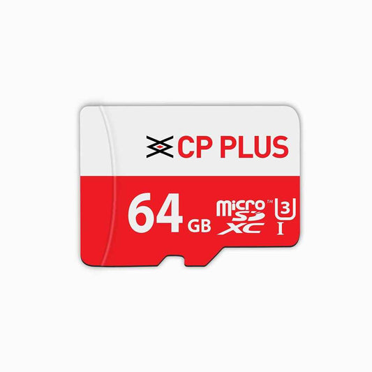 LX INDIA SD Card CP PLUS 64GB microSDXC Memory Card