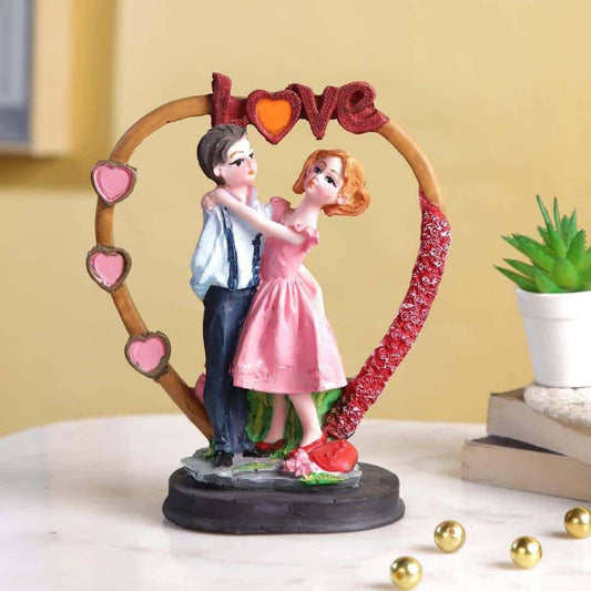 LXINDIA Show Piece CraftVatika Love Couple Home Decorative Showpiece