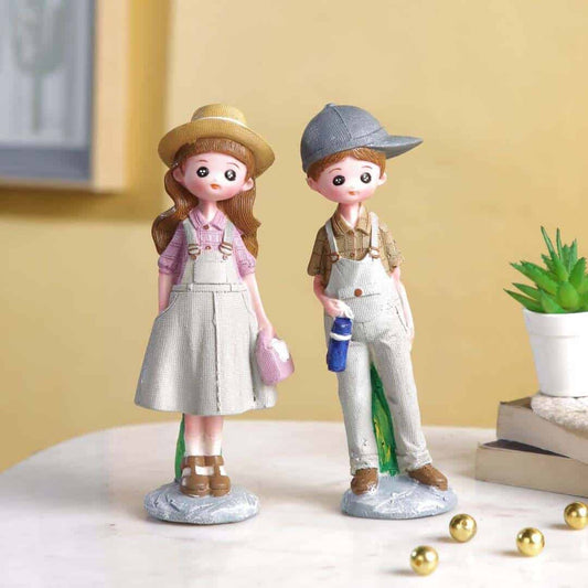 LXINDIA Show Piece CraftVatika Love Couple Statue Showpiece for Home Decor