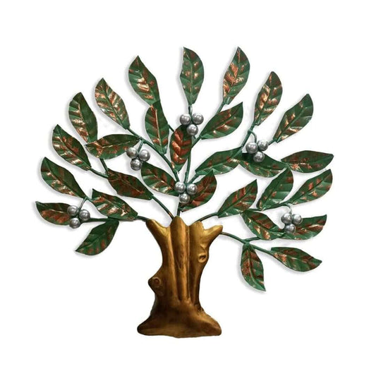LXINDIA Show Piece CraftVatika Metal Wall Art Hanging Tree of Life Showpiece