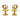 LX INDIA Diyas CraftVatika Pure Brass Diya, Peacock Design Brass Diya Set of 2