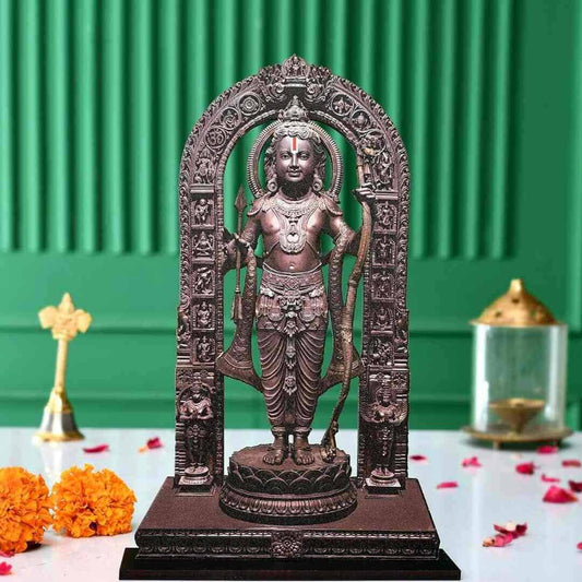 LXINDIA Show Piece CraftVatika Ram Lalla Idol (Set of 2)