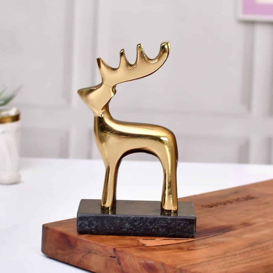 LXINDIA Show Piece CraftVatika Reindeer Showpiece