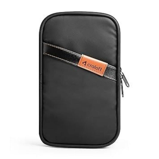 LX INDIA Passport Cover CRALOFT Polyester Passport Holder Bag, Passport Wallet Pouch Cover for Men, Women & Family