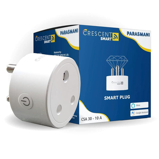 LX INDIA Smart Plug Crescent Lighting Smart WiFi Plug
