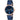 LX INDIA Watch for Women Blue CRESTELLO Silicone Strap Analog CR-CK137 Wrist Watch for Women