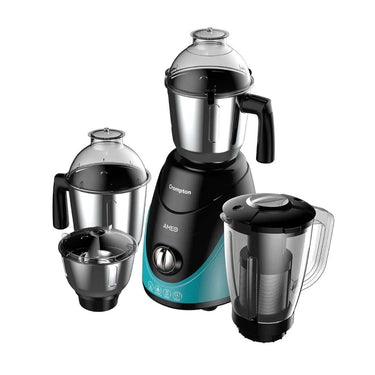 LXINDIA Grinders Crompton Ameo 750-Watt Mixer Grinder (Black &amp; Green) (AMEO-4JARS)