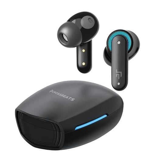 LX INDIA Earbuds CrossBeats Fury Max Gaming TWS in-Ear Buds (Black)