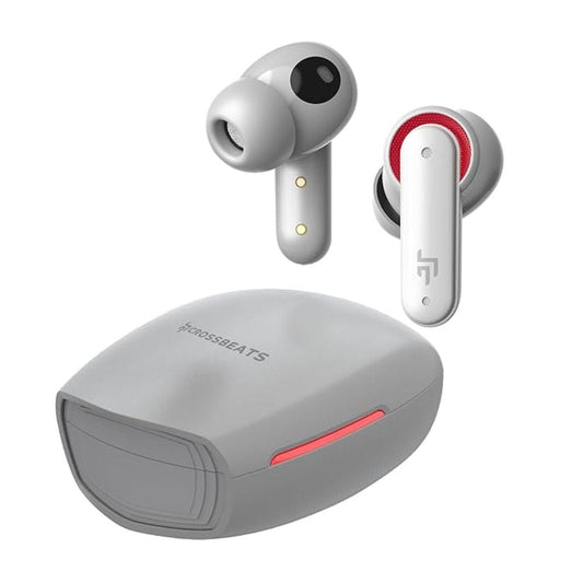 LX INDIA Earbuds CrossBeats Fury Max Gaming TWS in-Ear Buds (Grey)