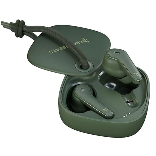 LX INDIA Earbuds CrossBeats Slide Wireless TWS Earbuds (Green)