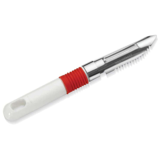 LXINDIA peeler Crystal Stainless Steel Peeler Cum Scraper
