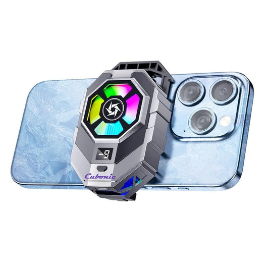LX INDIA Mobile Cooler Cubonic SL-21 Mobile Fan, RGB Phone Cooling Fan Large Area Refrigerated
