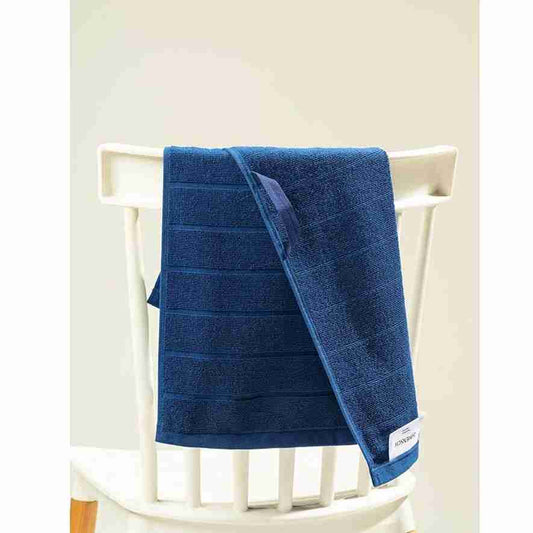 LX INDIA Towels DAMENSCH Cotton Super Soft Hand Towels (Nightfall Blue)
