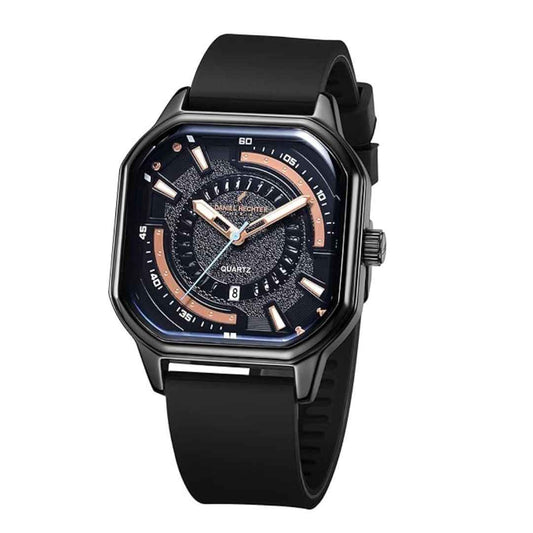 LX INDIA Analog Watch Black Daniel Hechter Paris Rivoli Collection Modern Analog Watch for Men
