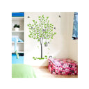 LX INDIA Wall Stickers Decal O Decal Vinyl Bird Wall Sticker (35.43x0.39x47.24 inches, Green)