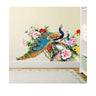 LX INDIA Wall Stickers Decals Design 'Peacock Birds Nature' Wall Sticker (PVC Vinyl, 60 cm x 90 cm)