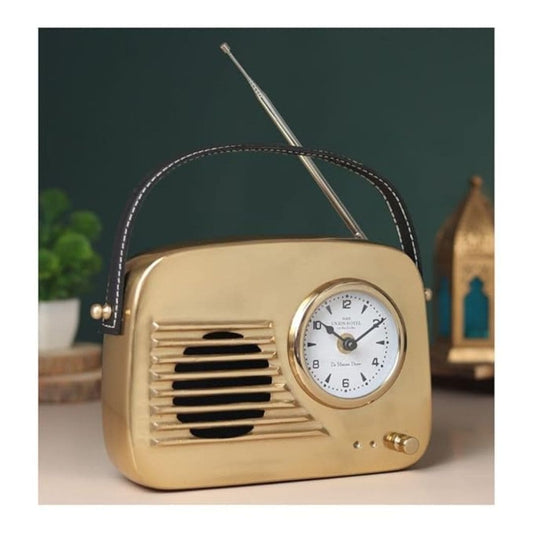 LX INDIA Antique Table clock Decor de Maison Brings Handcrafted Melodic Memories Table Clock