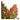 LX INDIA Plants DecoreBugs (Set of 2) Artificial Plant Redwood Leaves Bunches Without Pot (RED)