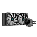 LXINDIA AIO Coolers DEEPCOOL CASTLE 240EX A-RGB (BLACK)