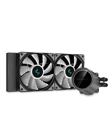 LXINDIA AIO Coolers DEEPCOOL CASTLE 240EX A-RGB (BLACK)