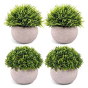 LXINDIA Plants Dekorly 4 Packs Artificial Potted Plants