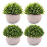 LXINDIA Plants Dekorly 4 Packs Artificial Potted Plants