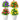 LXINDIA Plants Dekorly Artificial Flowers Plants Potted Mini Lifelike Fake Plants with Pot