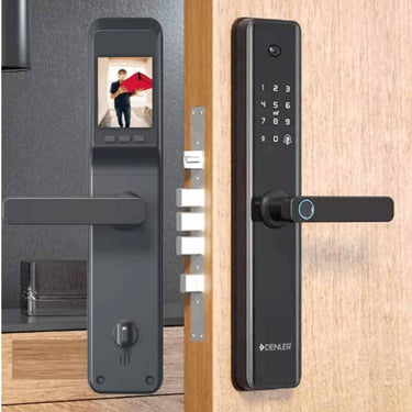 LXINDIA Lock Denler DL04H Black Smart Lock Digital Door Lock