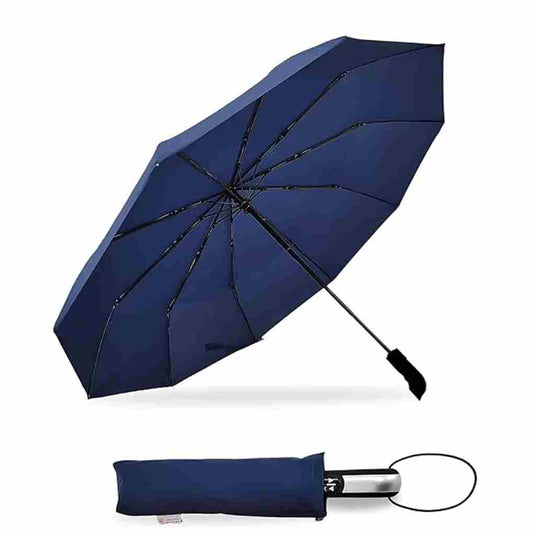 LX INDIA Umbrella Destinio Umbrella for Men and women 3 fold Dark Blue