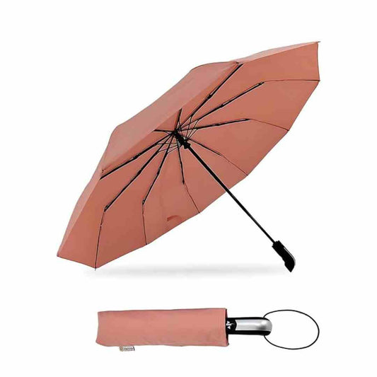 LX INDIA Umbrella Destinio Umbrella for Men and women 3 fold Pink