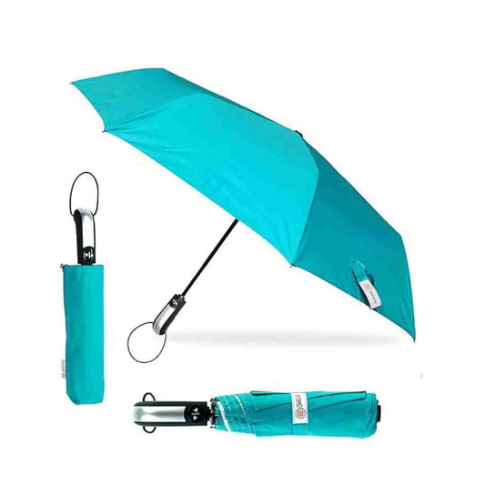 LX INDIA Destinio Umbrella for Men and women  3 fold Teal blue
