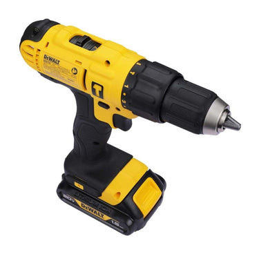 LXINDIA Corded and Cordless Drills DEWALT DCD776S2 18V 13mm XR Lithium on Cordless Hammer Drill Machine