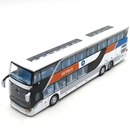 LXINDIA Toys Dherik Tradworld 1:32 Scale Diecast Double Decker Bus
