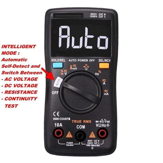 LX INDIA multimeter DHRUVPRO ZT102A High Precision 6000 Count Smart/Inellgent Auto Ranging True RMS Digital Multimeter