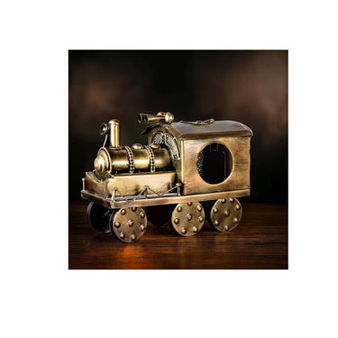 LXINDIA Show Piece DIGGY ARTS Hand Crafted Vintage Steam Train Engine Antique Showpiece