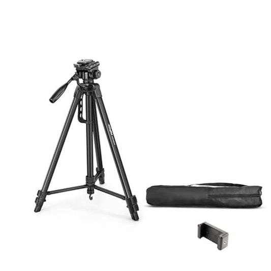 LXINDIA Mobile Tripods DIGITEK DTR 550 LW 67 Inch Foldable Tripod Stand with Phone Holder