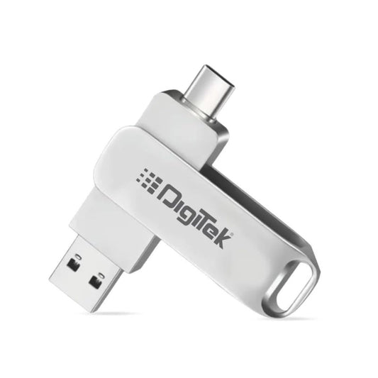 LX INDIA pendrive Digitek Metal Body 64GB Storage Dual Pen Drive